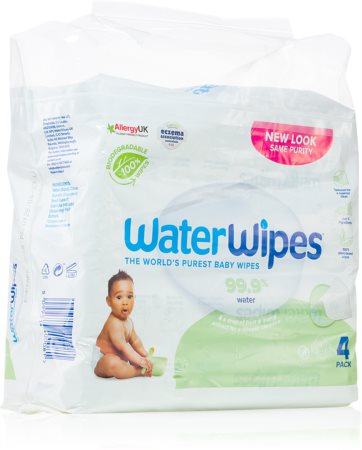 Water Wipes Baby Wipes Soapberry 4 Pack salviette umidificate per bambini