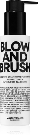 Waterclouds Blow and brush Smoothing Cream hidratáló krém a hajformázáshoz, melyhez magas hőfokot használunk