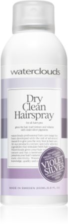 Waterclouds Dry Clean Trockenshampoo für blonde und graue Haare
