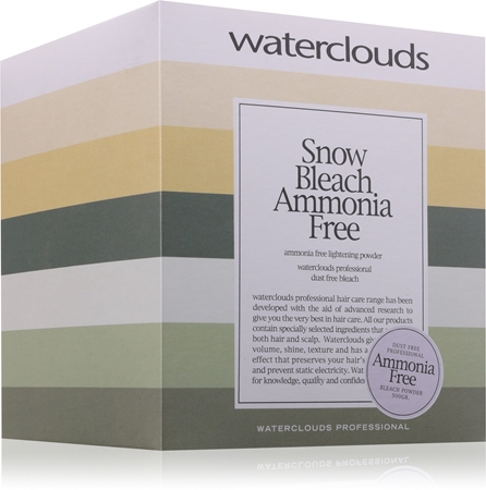 Waterclouds Snow Bleach Ammonia Free zosvetľujúci púder na vlasy