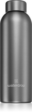 Waterdrop Premium Stainless Steel Bottle, Ultralight Design With Pull-Up Cap, Leak