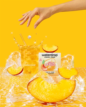 Waterdrop Microdrink Eistee Getränk mit Vitaminen C und B3