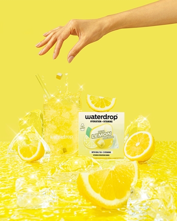 Waterdrop Microdrink Eistee Getränk mit Vitaminen C und B3