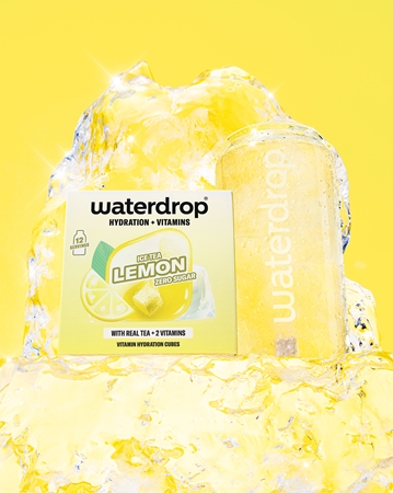 Waterdrop Microdrink Eistee Getränk mit Vitaminen C und B3