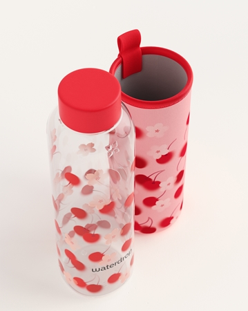 Waterdrop Glass Edition bouteille d'eau en verre