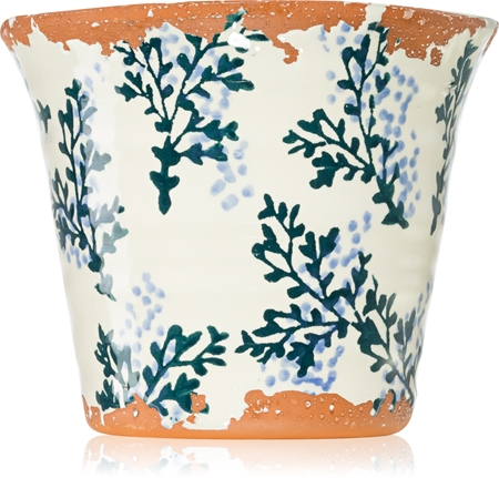 Wax Design Garden Blue Citronella scented candle