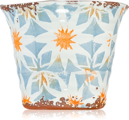 Wax Design Garden Blue Kasba Citronela candela da esterno