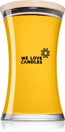 We Love Candles Basic Melon & Honey scented candle with wooden wick