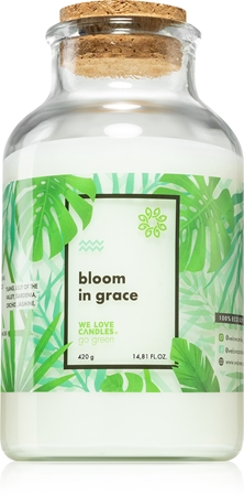 We Love Candles Go Green Bloom In Grace Duftkerze