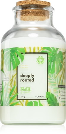 We Love Candles Go Green Deeply Rooted Duftkerze
