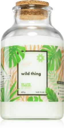 We Love Candles Go Green Wild Thing Duftkerze