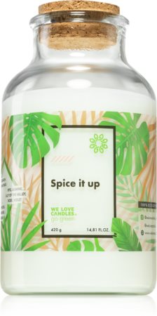 We Love Candles Go Green Spice It Up Duftkerze
