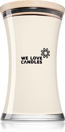 We Love Candles Basic Lily Of The Valley scented candle with wooden wick