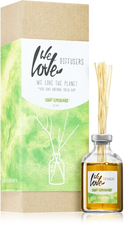 We Love The Planet You Love Natural Fresh Air Light Lemongrass Aroma Diffuser mit Füllung