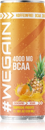 WEGAIN BCAA Drink 4000 mg energetisches Getränk mit Aminosäuren