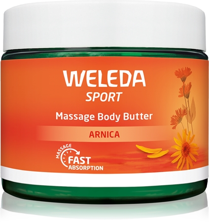 Weleda Sport masážní tělové máslo na regeneraci svalů