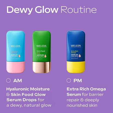 Weleda Serum Drops Hyaluronic Moisture rozjaśniające serum nawilżające