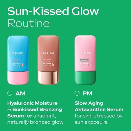 Weleda Serum Drops Slow Aging Astaxanthin Smoothing Serum for skin rejuvenation