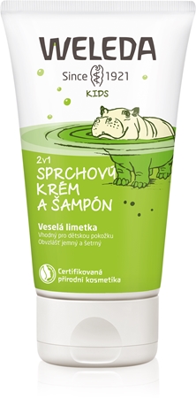 Weleda Kids Veselá limetka sprchový krém a šampon pro děti 2 v 1