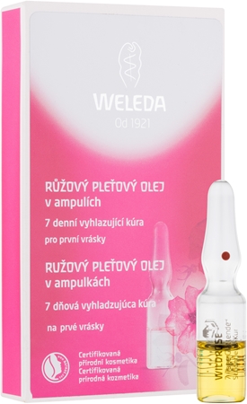 Weleda Rosen Ampullen mit Hautöl - 7-Tage-Straffungskur
