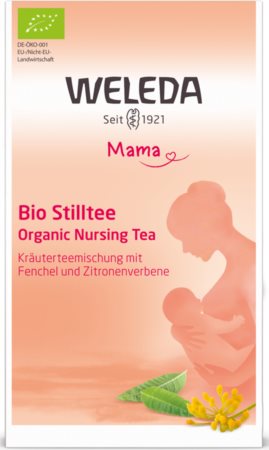 Weleda BIO tea for breastfeeding women herbata ziołowa do wsparcia laktacji