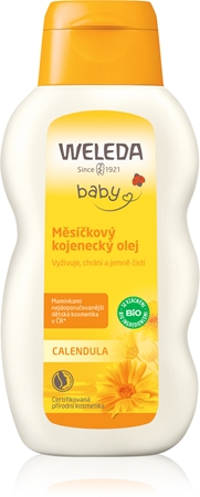 Weleda Baby and Child měsíčkový kojenecký olej bez parfemace