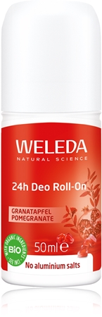 Weleda Pomegranate rutulinis dezodorantas be aliuminio ir druskų 24 val.