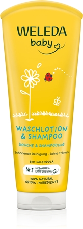 Weleda Baby and Child shampoing et gel de douche pour enfant