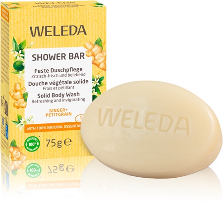 Weleda Shower Bar Ginger Feinseife mit Ingwer