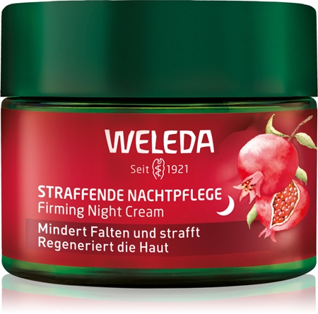 Weleda Granátové jablko zpevňující noční krém s maca-peptidy
