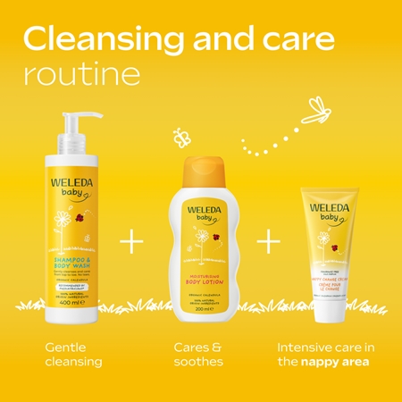 Weleda Baby Shampoo und Waschgel 2in1