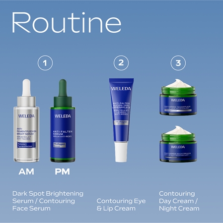 Weleda Blue Gentian & Edelweiss Firming Facial Serum for pigment spot correction