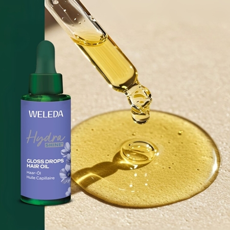 Weleda HydraShine olio nutriente per capelli