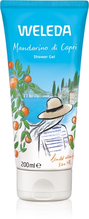 Weleda Mandarino di Capri osviežujúci sprchový gél s hydratačným účinkom