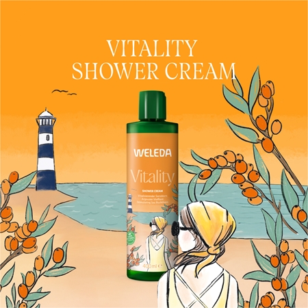 Weleda Vitality povzbudzujúci sprchový krém