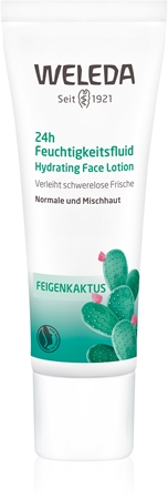 Weleda Feigenkaktus hydratisierendes Fluid für normale Haut und Mischhaut