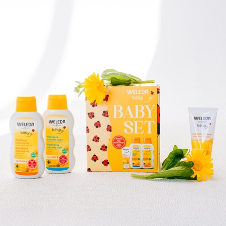 Weleda Marigold baby SET lahjasetti lapsille