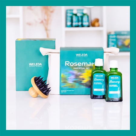 Weleda Rosemary Hair Ritual Geschenkset für die gesunde Kopfhaut