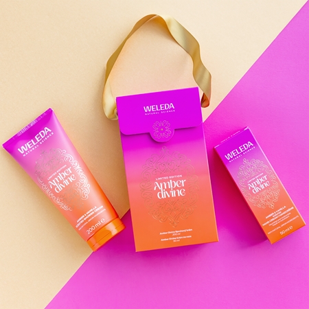 Weleda Amber Presentförpackning för kropp