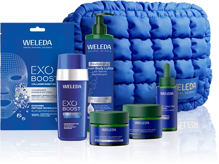Weleda Blue Gentian Renewal Ritual set cadou pentru a restabili fermitatea pielii