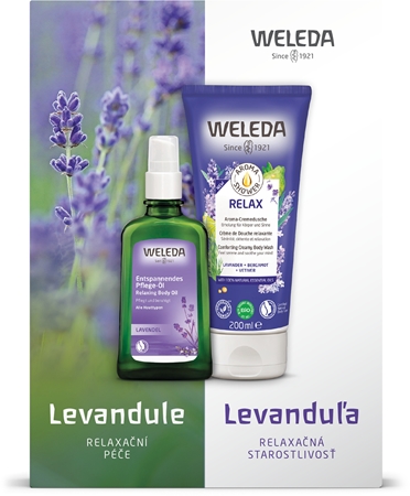 Weleda Levanduľa darčeková sada (s upokojujúcim účinkom)
