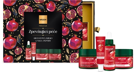 Weleda Pomegranate and Maca peptides SET III. coffret com efeito reafirmante para mulheres Premium