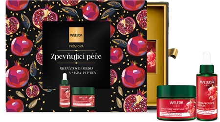 Weleda Pomegranate a Maca peptidy SET I. darčeková sada so spevňujúcim účinkom pre ženy Premium
