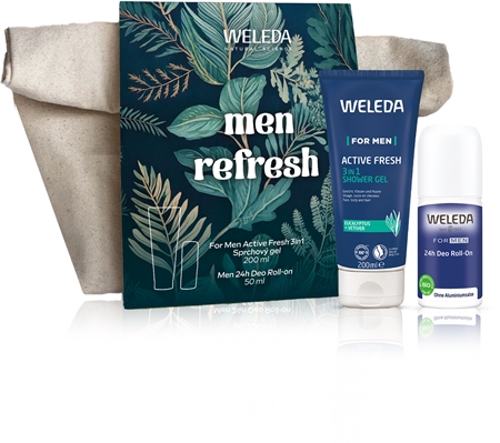 Weleda Men Refresh coffret para homens
