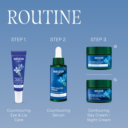 Weleda Blue Gentian & Edelweiss Geschenkset mit liftender und festigender Wirkung