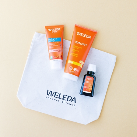 Weleda Sport Arnika dovanų rinkinys kūnui