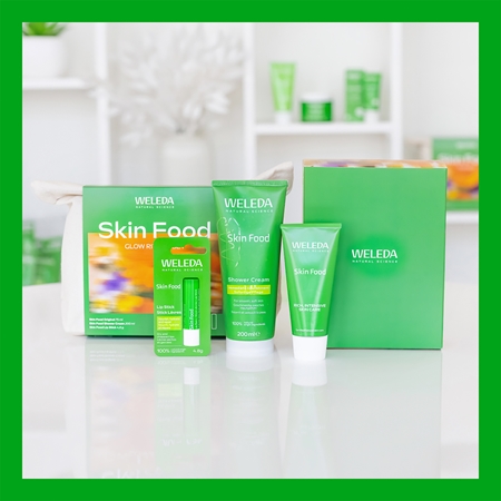 Weleda Skin Food Glow Ritual Geschenkset für hydratisierte und strahlende Haut