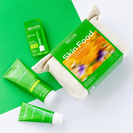 Weleda Skin Food Glow Ritual Geschenkset für hydratisierte und strahlende Haut