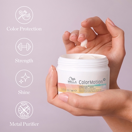 Wella Professionals ColorMotion+ Structure mask Hair Mask for colour protection