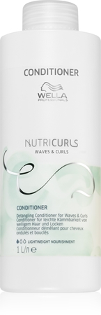 Wella Professionals Nutricurls Waves & Curls vyživující kondicionér pro snadné rozčesání vlasů